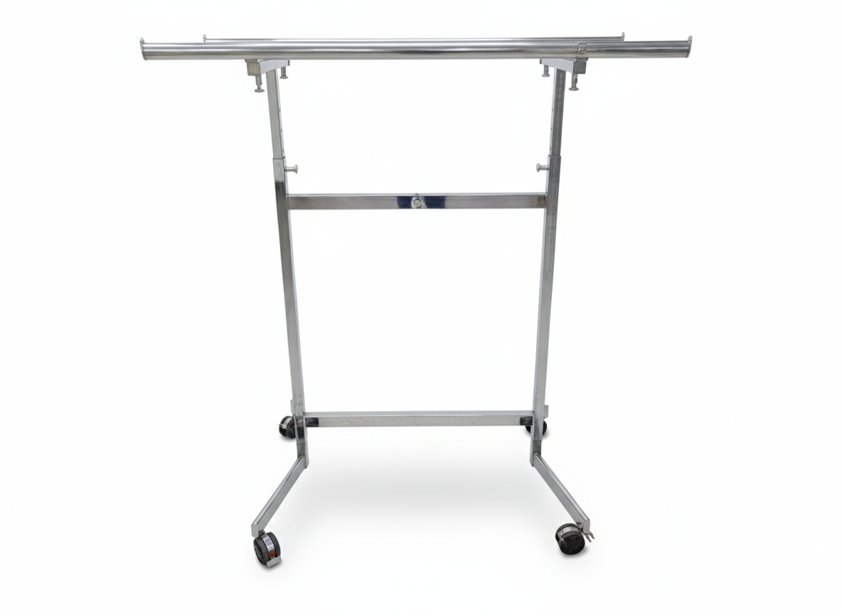 Doppelständer mit Rollen, ausziehbar
