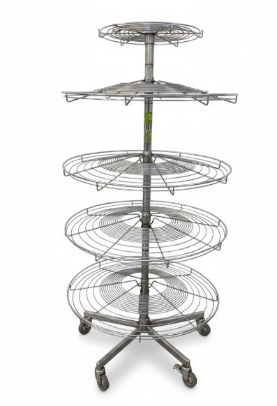 Rundständer mit Rollen