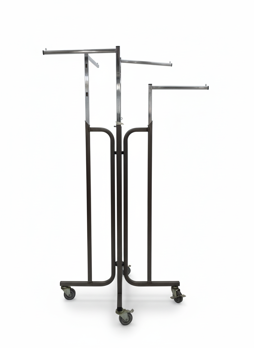 4-Armständer, mit Rollen