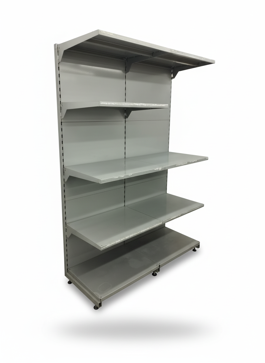 Wandregal PP metalic