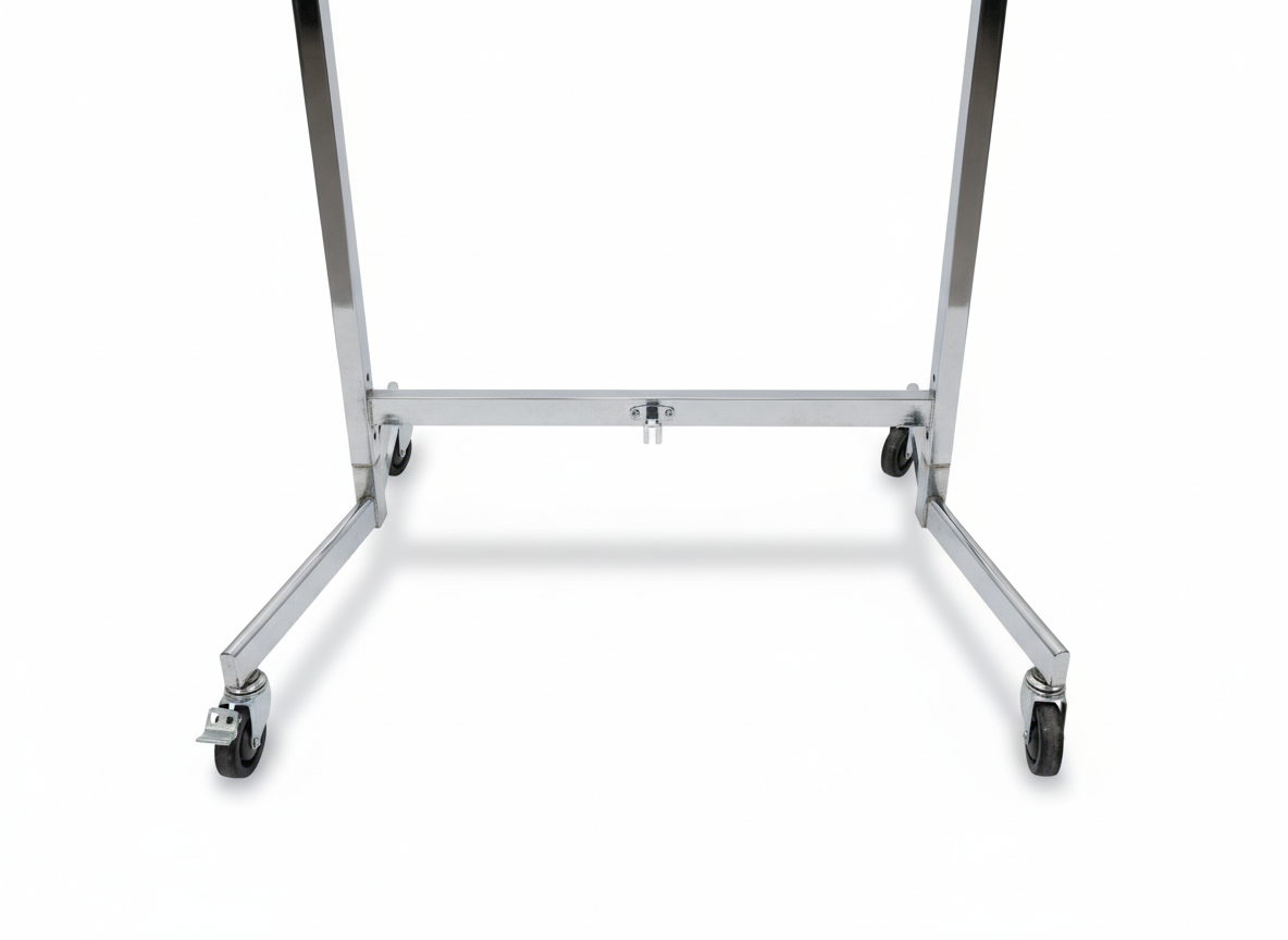 Doppelständer mit Rollen, ausziehbar