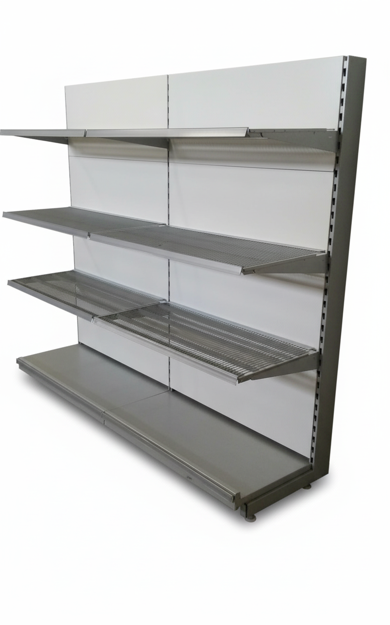 Tego Wandregal mit Drahtgitter, Breite 100cm